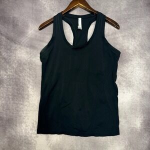Women's Athleta Momentum Seamless Tank Black Size Large
